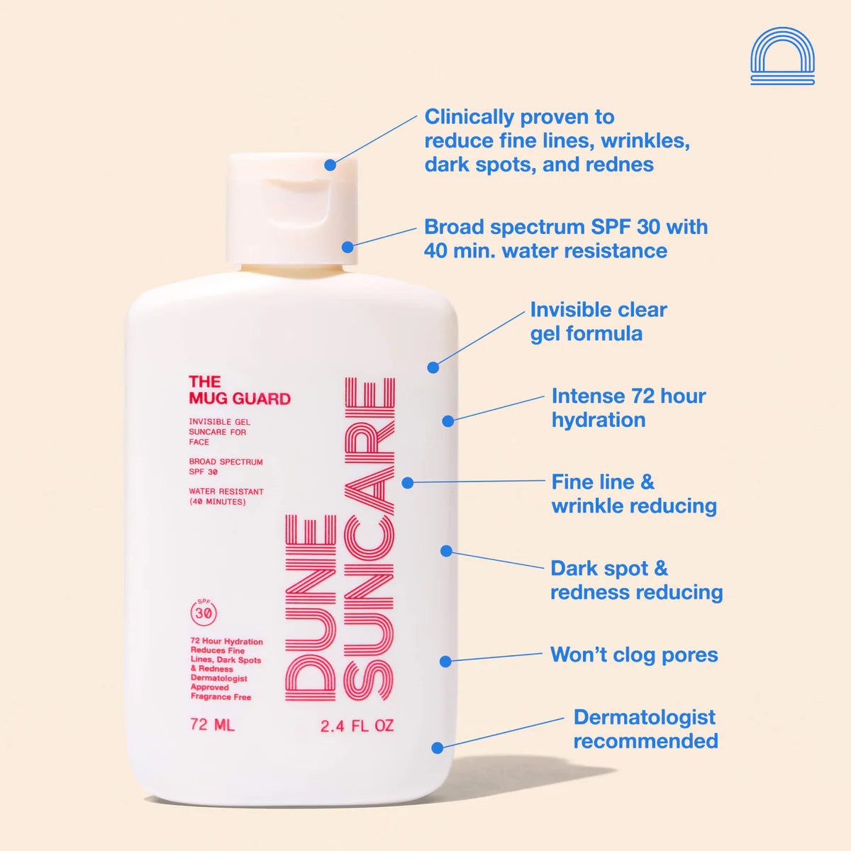 DUNE SUNCARE The Mug Guard