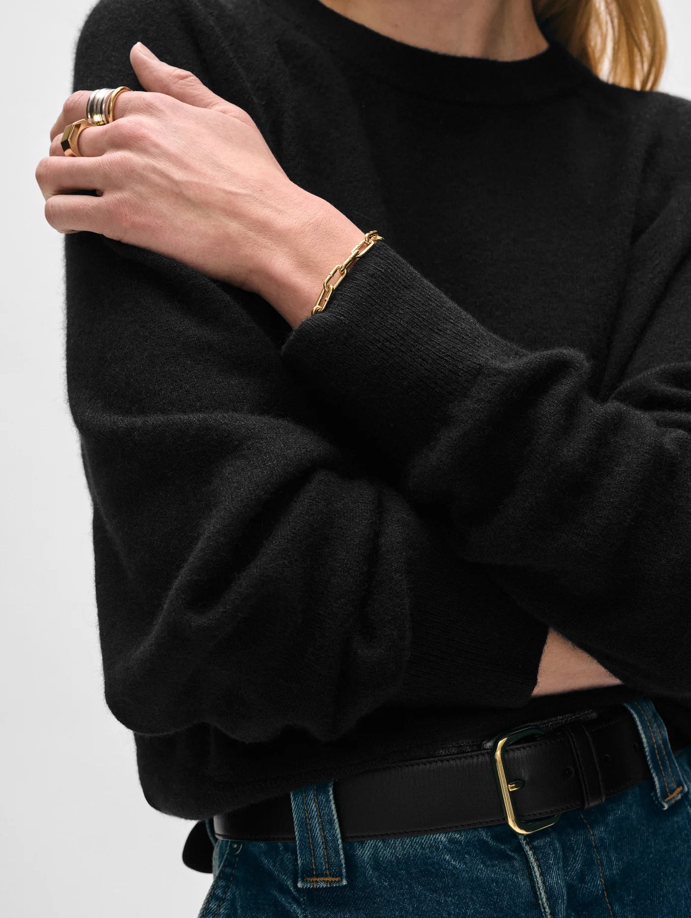 WHITE + WARREN Cashmere Easy Sweatshirt