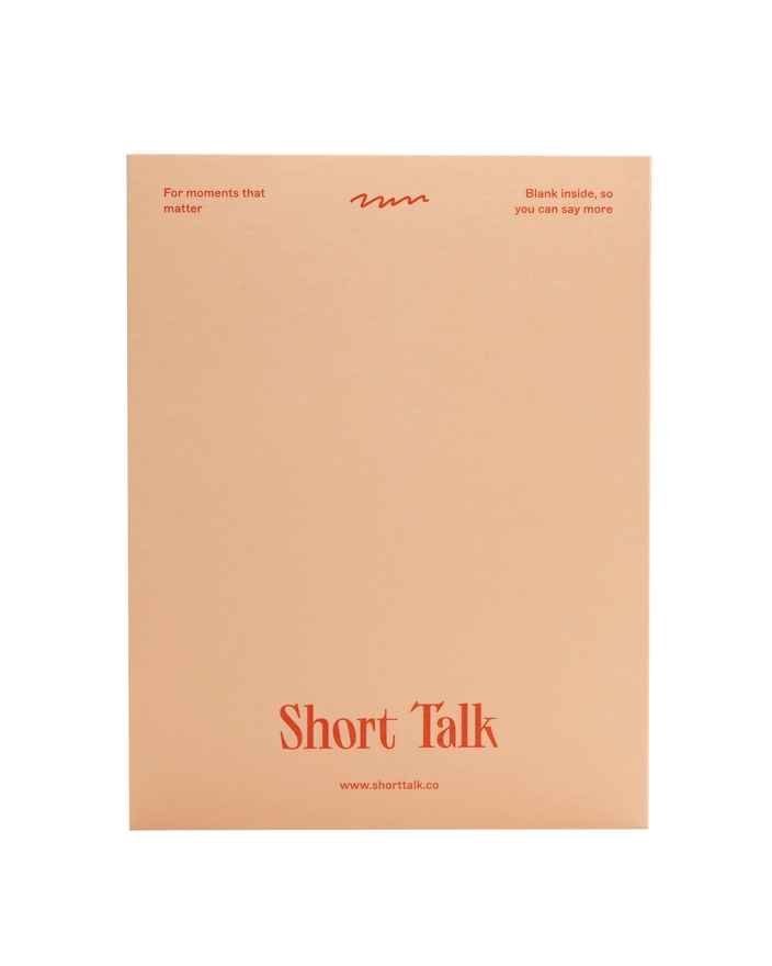 SHORT TALK Smitten Card
