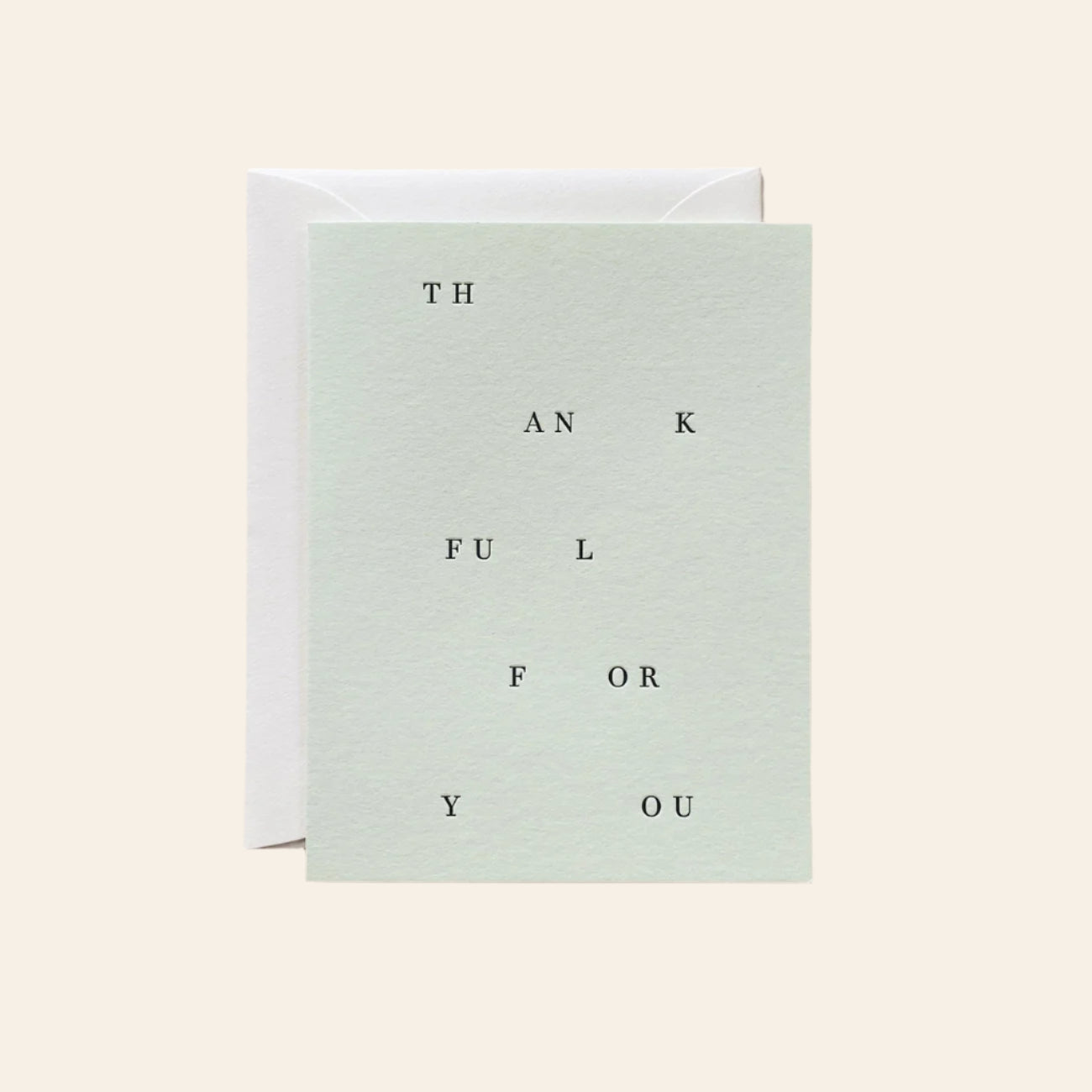 JAYMES PAPER Thankful For You No. 31 Card