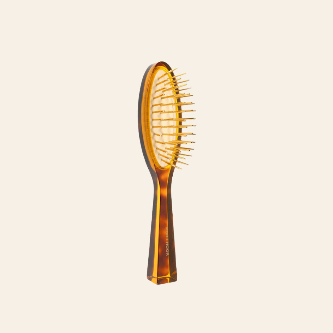 KOH-I-NOOR Jaspe Pneumatic Gold Pin Oval Brush
