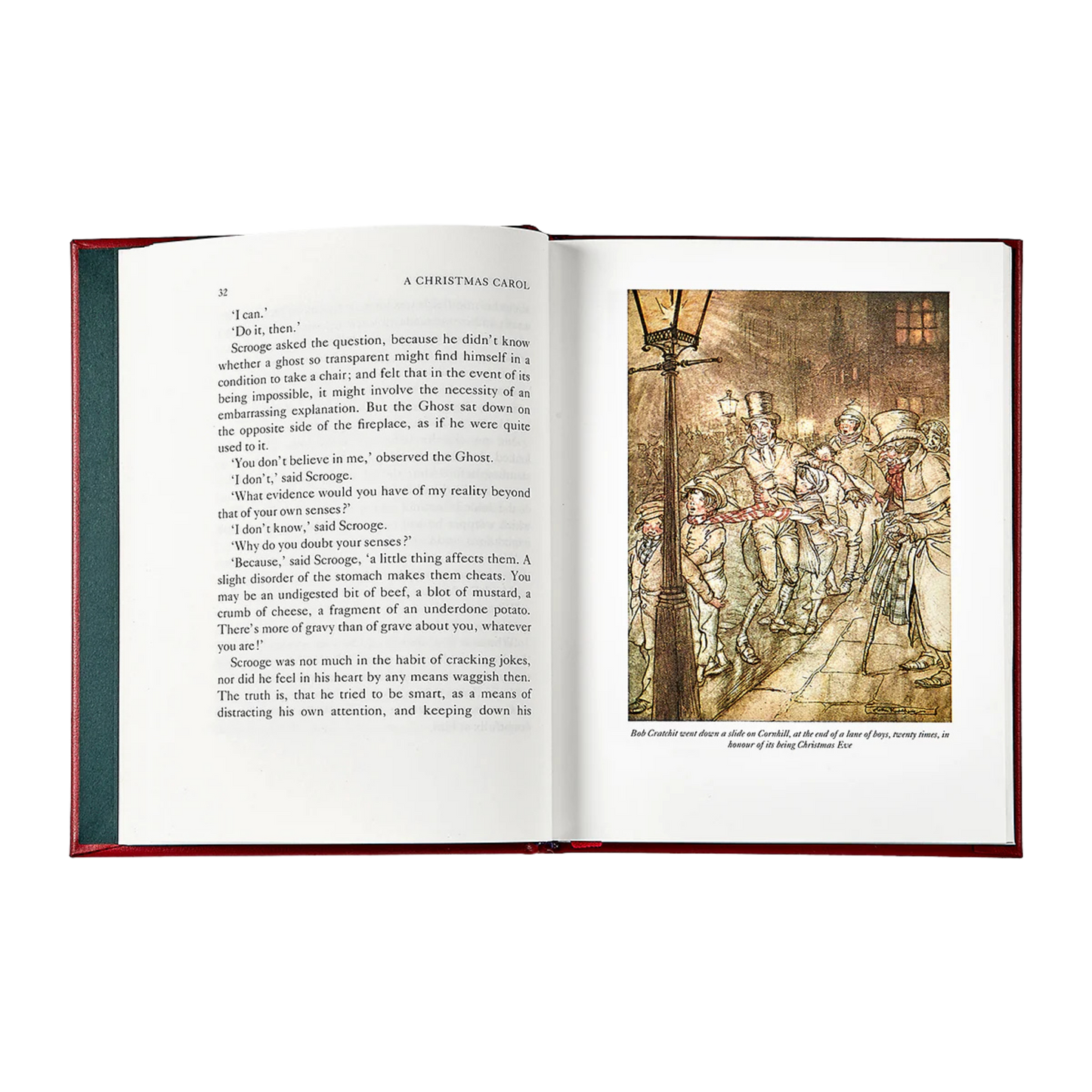 GRAPHIC IMAGE A Christmas Carol Leather Bound Book