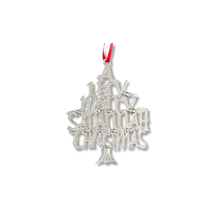 HOUSE OF MORGAN PEWTER Merry Savannah Ornament