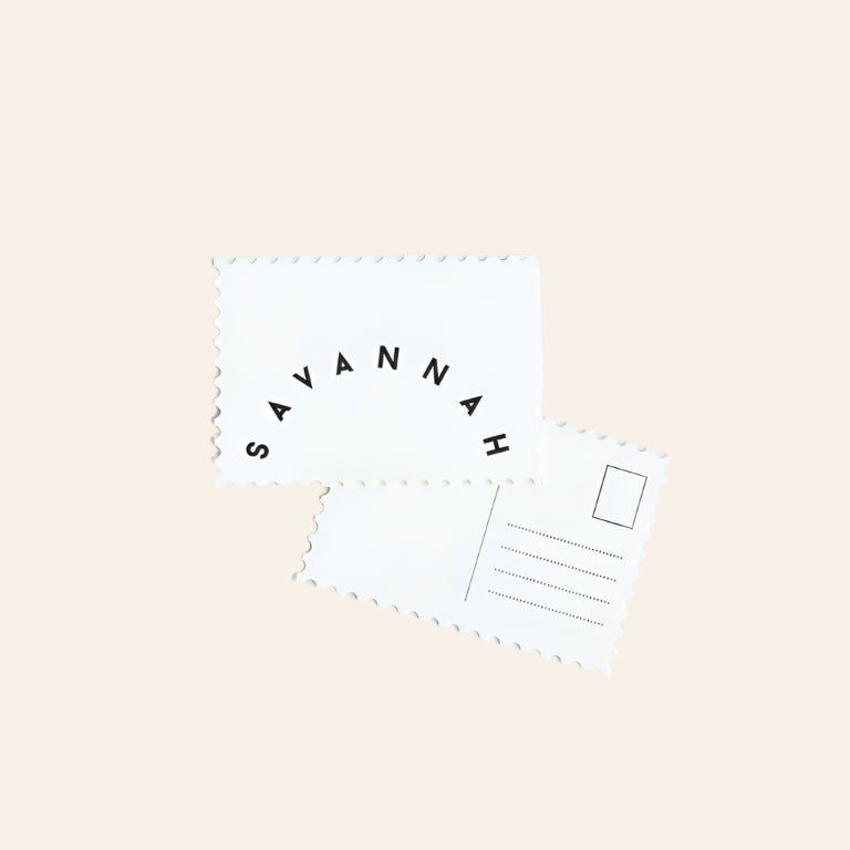 THE ALIDA Savannah Custom Postcard