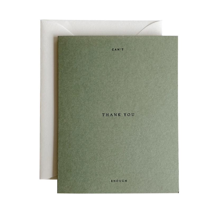 JAYMES PAPER Thank You No. 01 Card