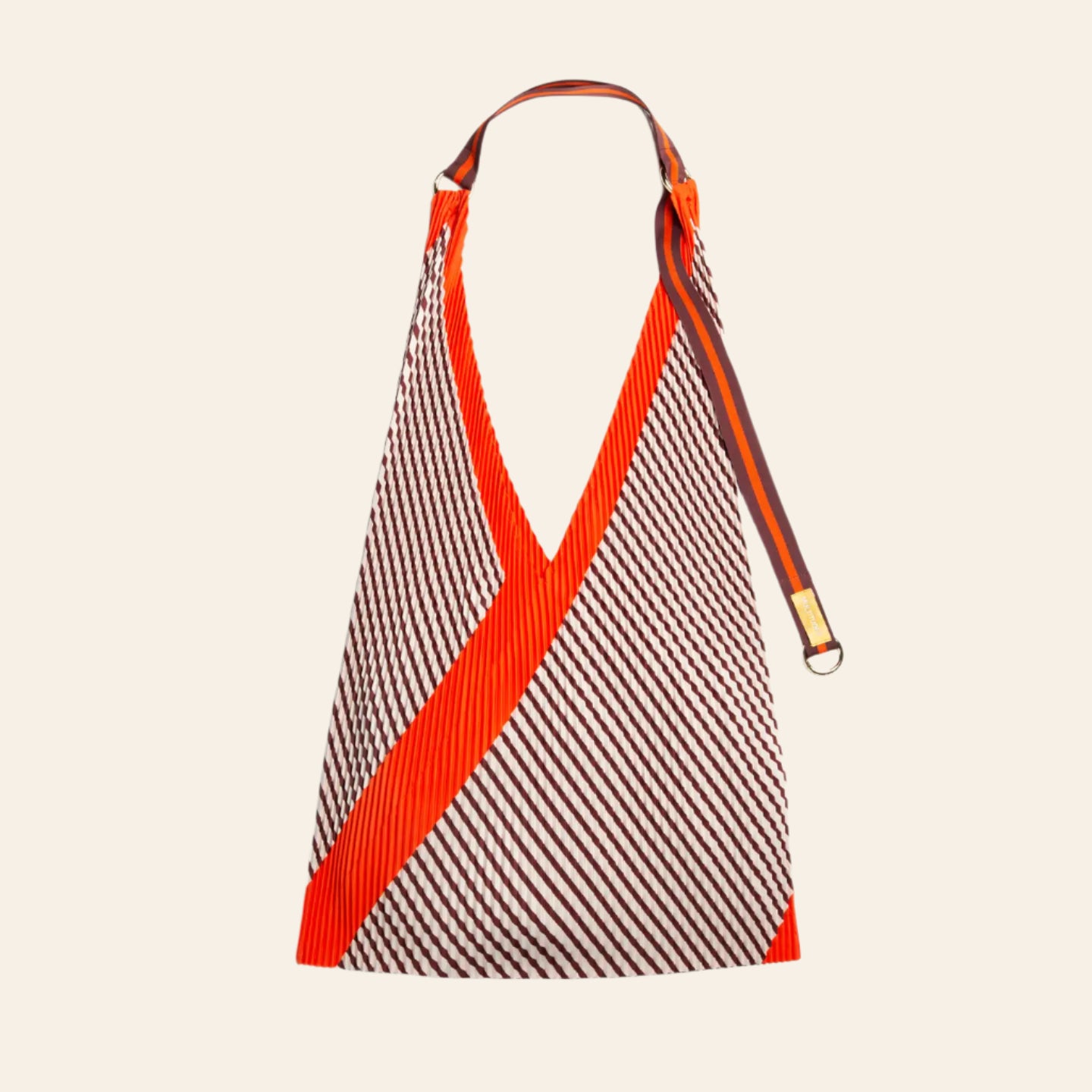 MULTITUDES Pleated Y Bag