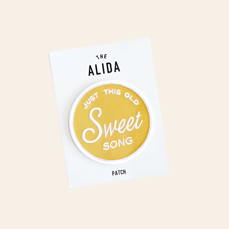 THE ALIDA Embroidered Patch