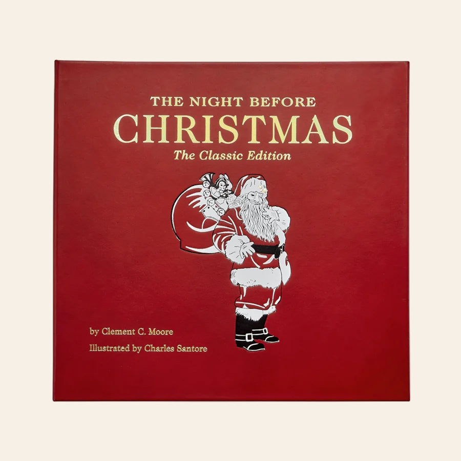 GRAPHIC IMAGE The Night Before Christmas Leather Bound Book