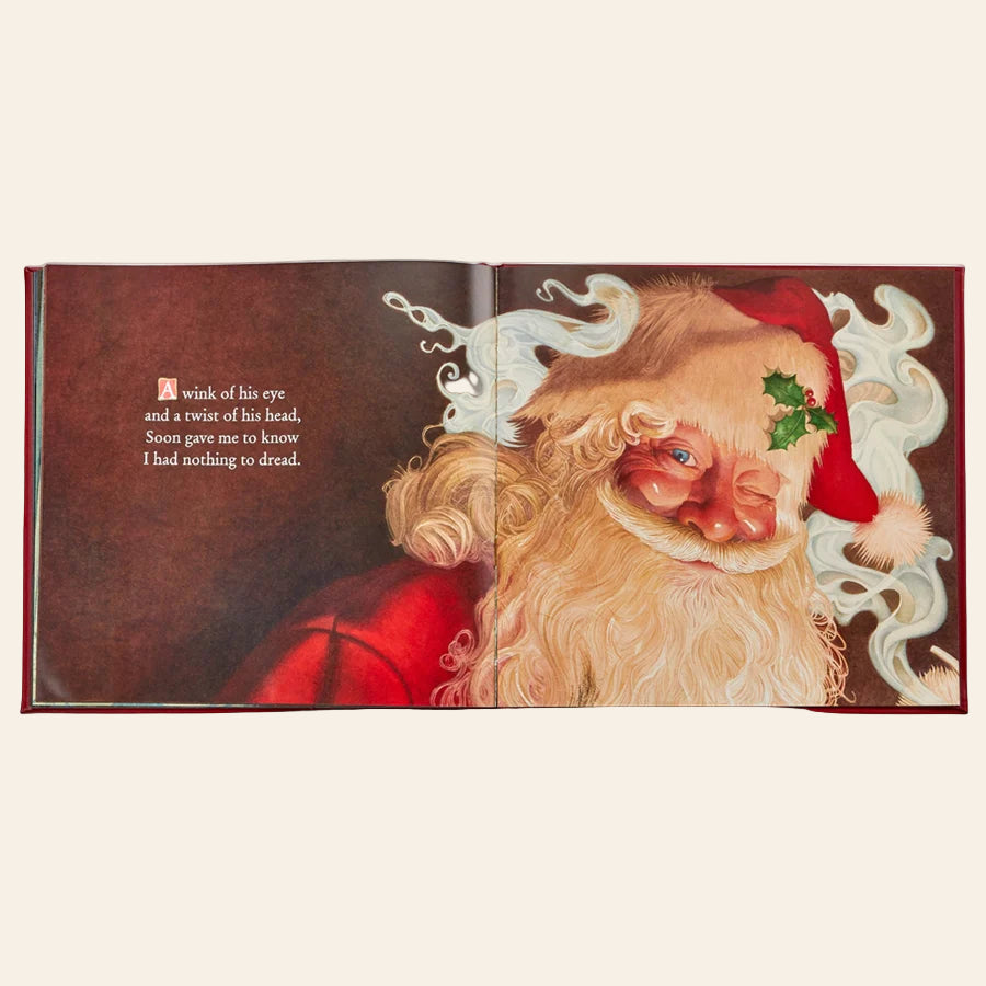 GRAPHIC IMAGE The Night Before Christmas Leather Bound Book