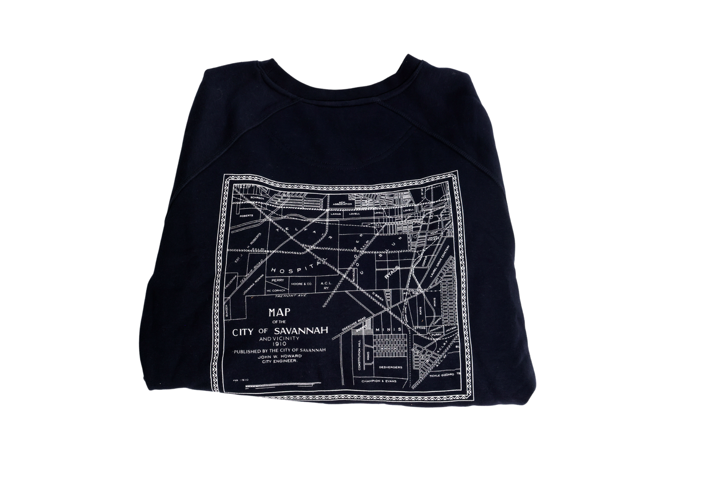THE ALIDA Savannah Map Sweatshirt