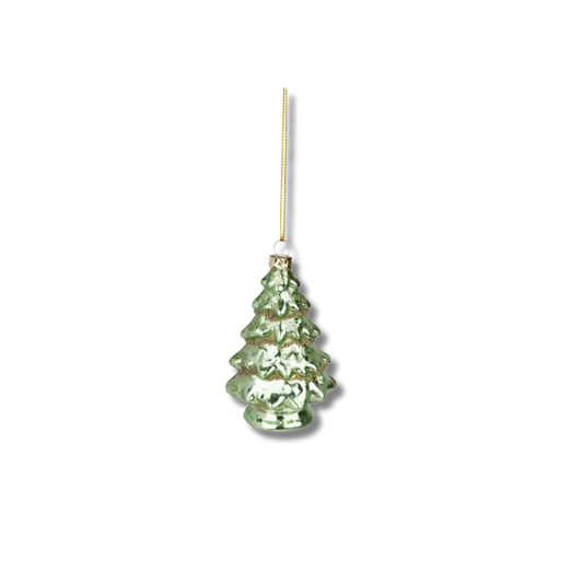 SILVER TREE HOME & HOLIDAY Glass Tree Ornament