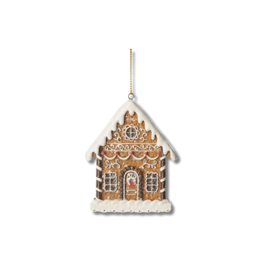 SILVER TREE HOME & HOLIDAY Gingerbread House Ornament