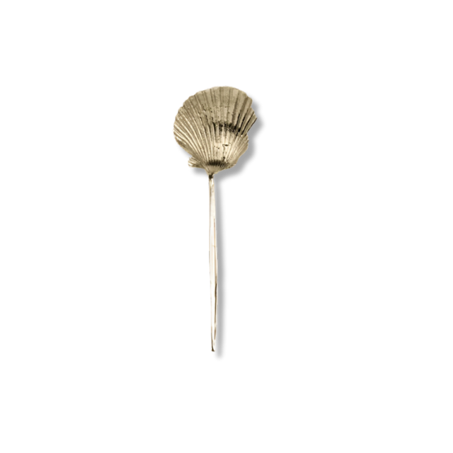 SHELTON METAL Shell Serving Spoon