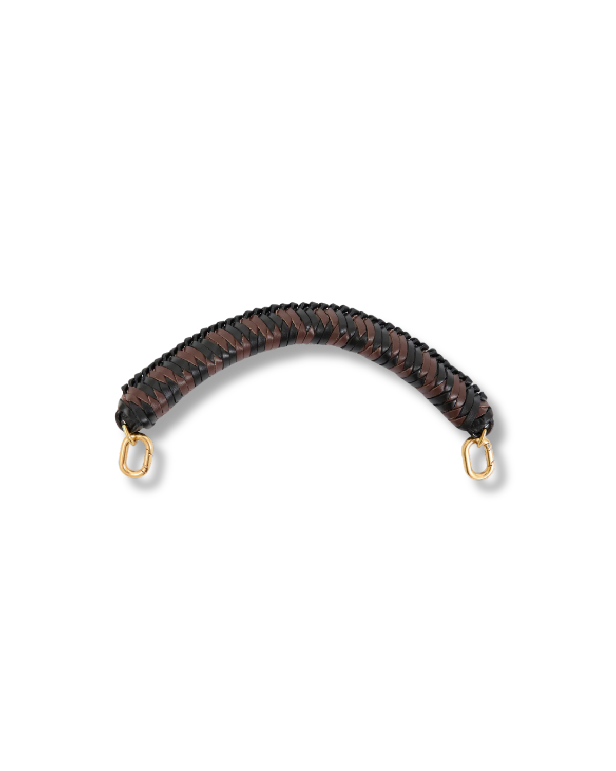 CLARE V Braided Leather Top Handle