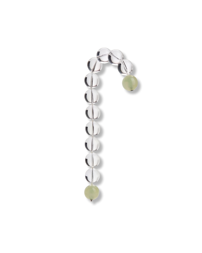 MUSSELS AND MUSCLES Crystal Spheres Bracelet