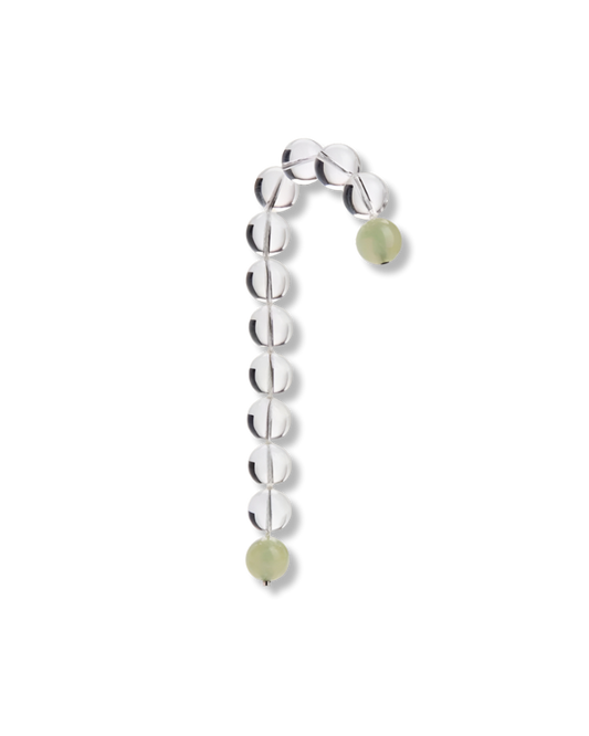 MUSSELS AND MUSCLES Crystal Spheres Bracelet