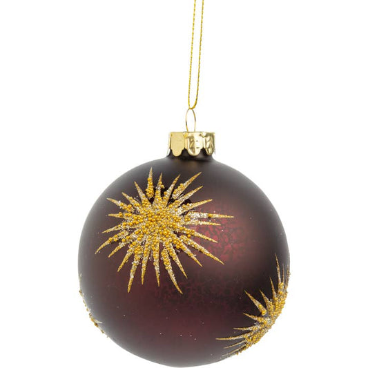 SILVER TREE HOME & HOLIDAY Starburst Ornament