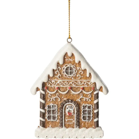 SILVER TREE HOME & HOLIDAY Gingerbread House Ornament