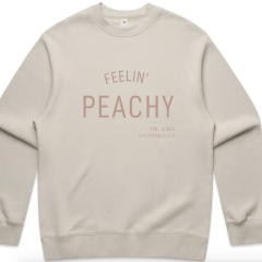 THE ALIDA Feelin' Peachy Crew Sweatshirt